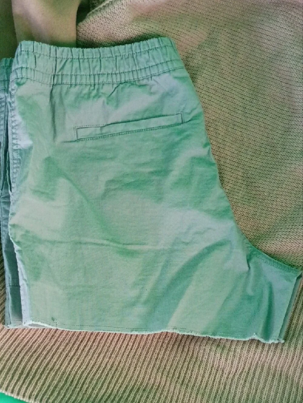 Vuori Olive Green Athletic Drawstring Shorts